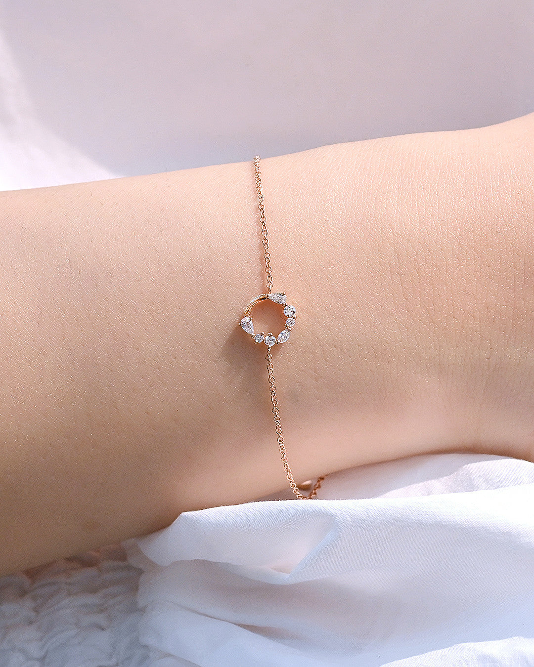 Cas Fancy Diamond Bracelet