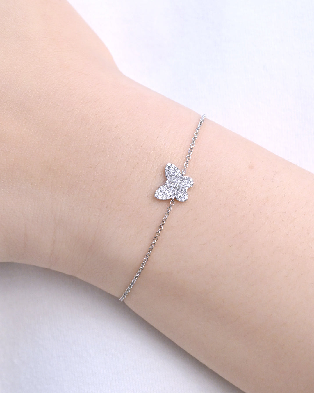 Emy Butterfly Diamond Bracelet