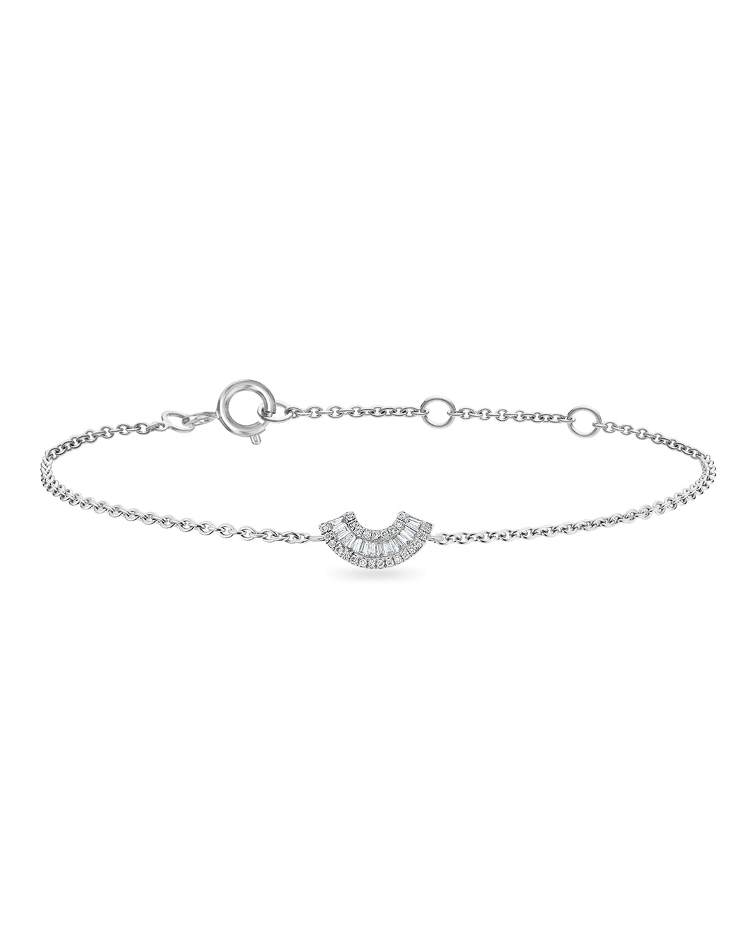 Jin Baguette Diamond Bracelet