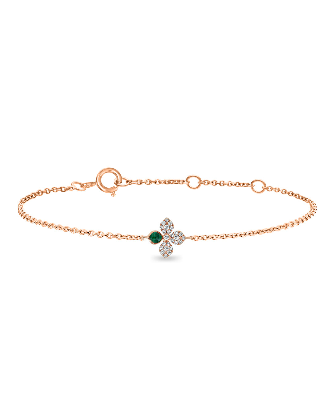 Cam Clover Diamond Bracelet