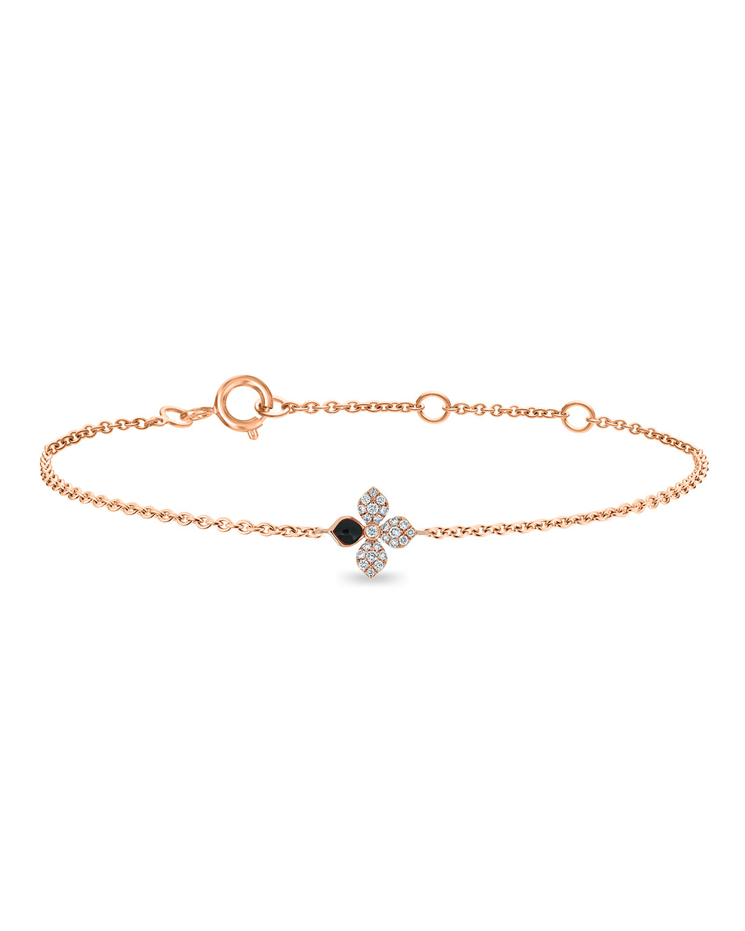 Cam Clover Diamond Bracelet