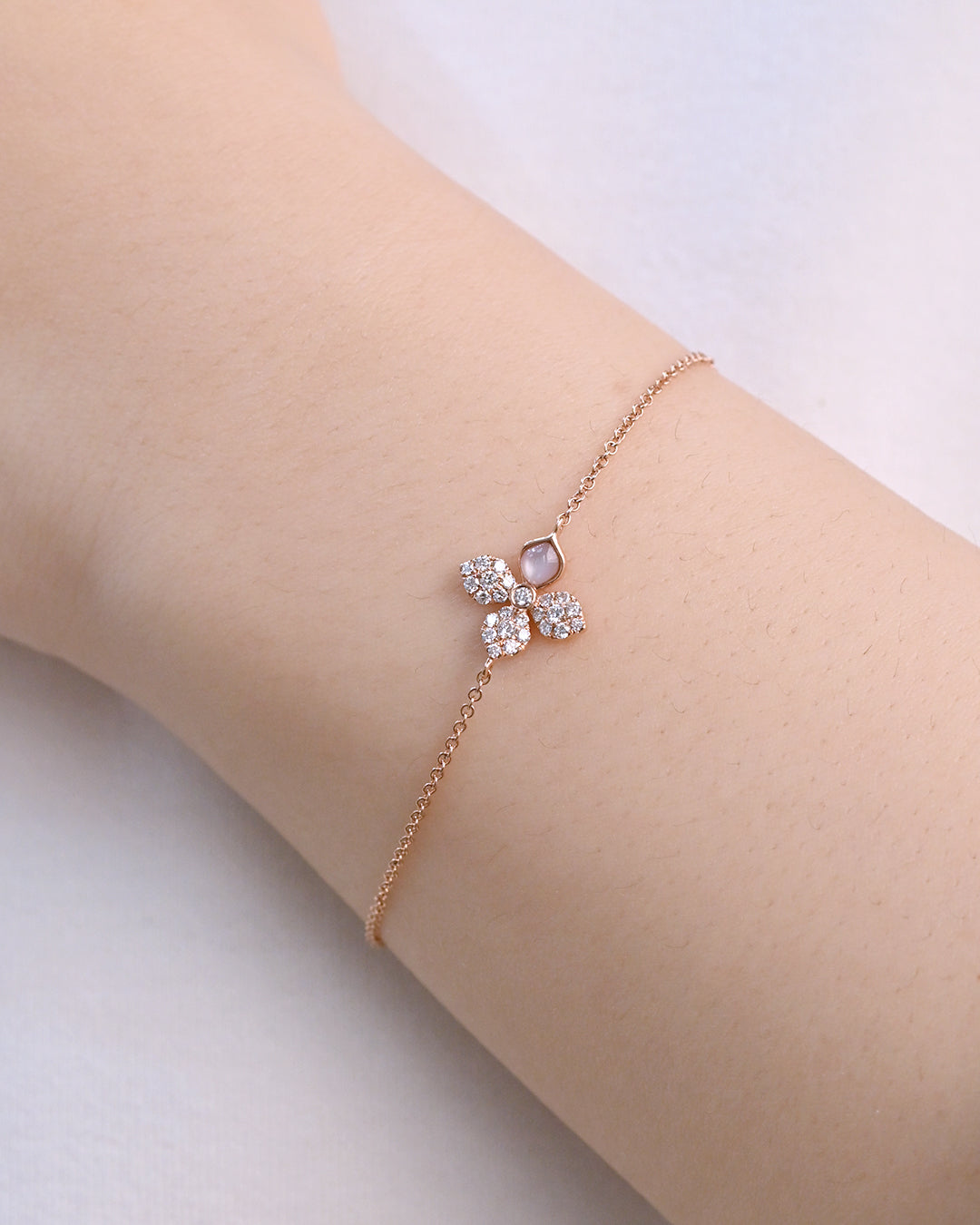 Cam Clover Diamond Bracelet