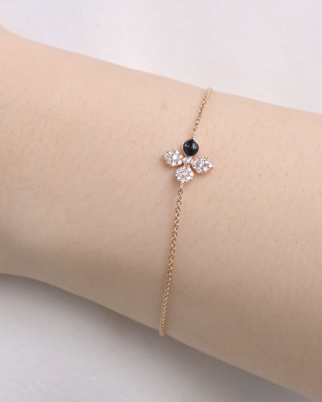Cam Clover Diamond Bracelet