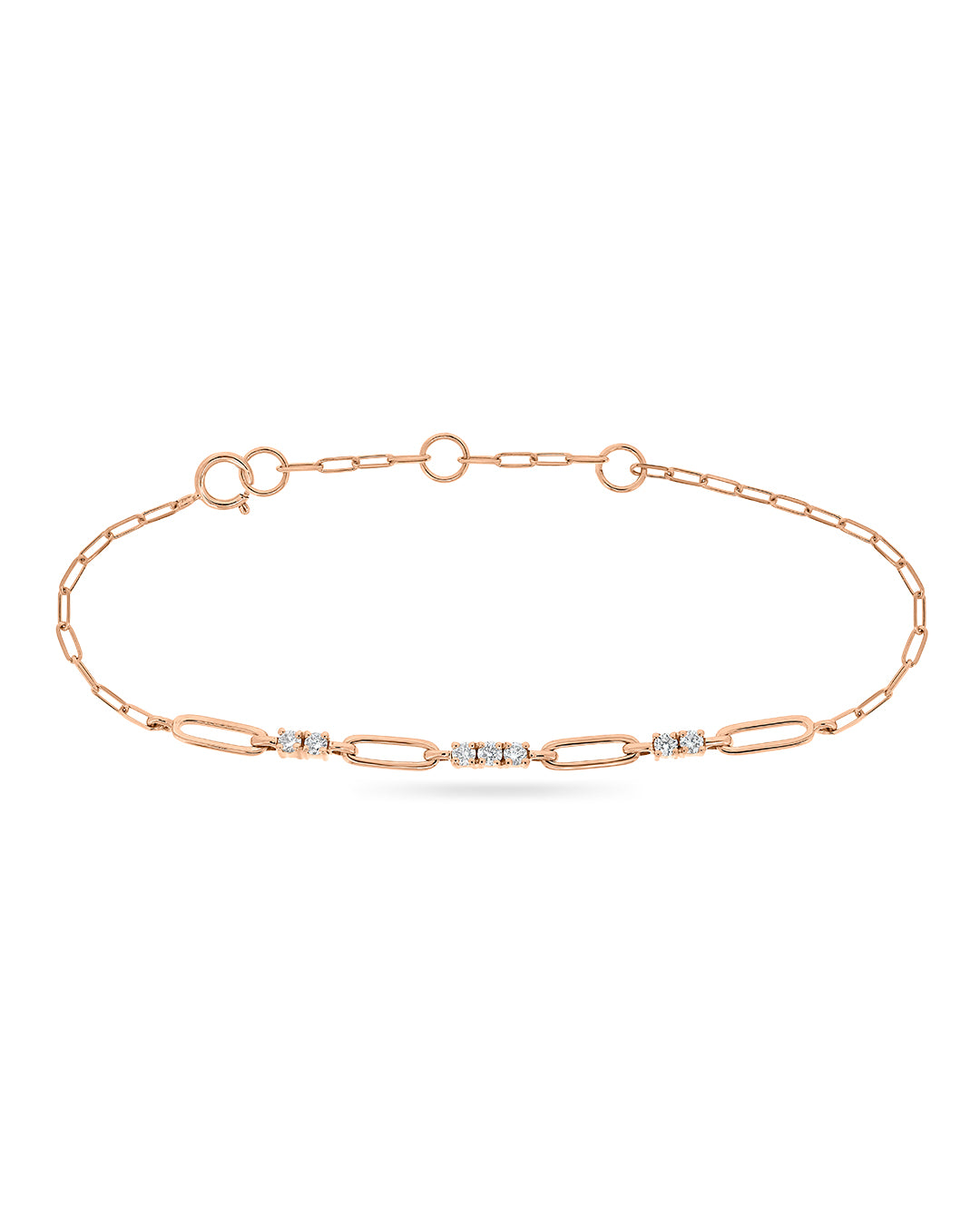 Ash Links Diamond Bracelet