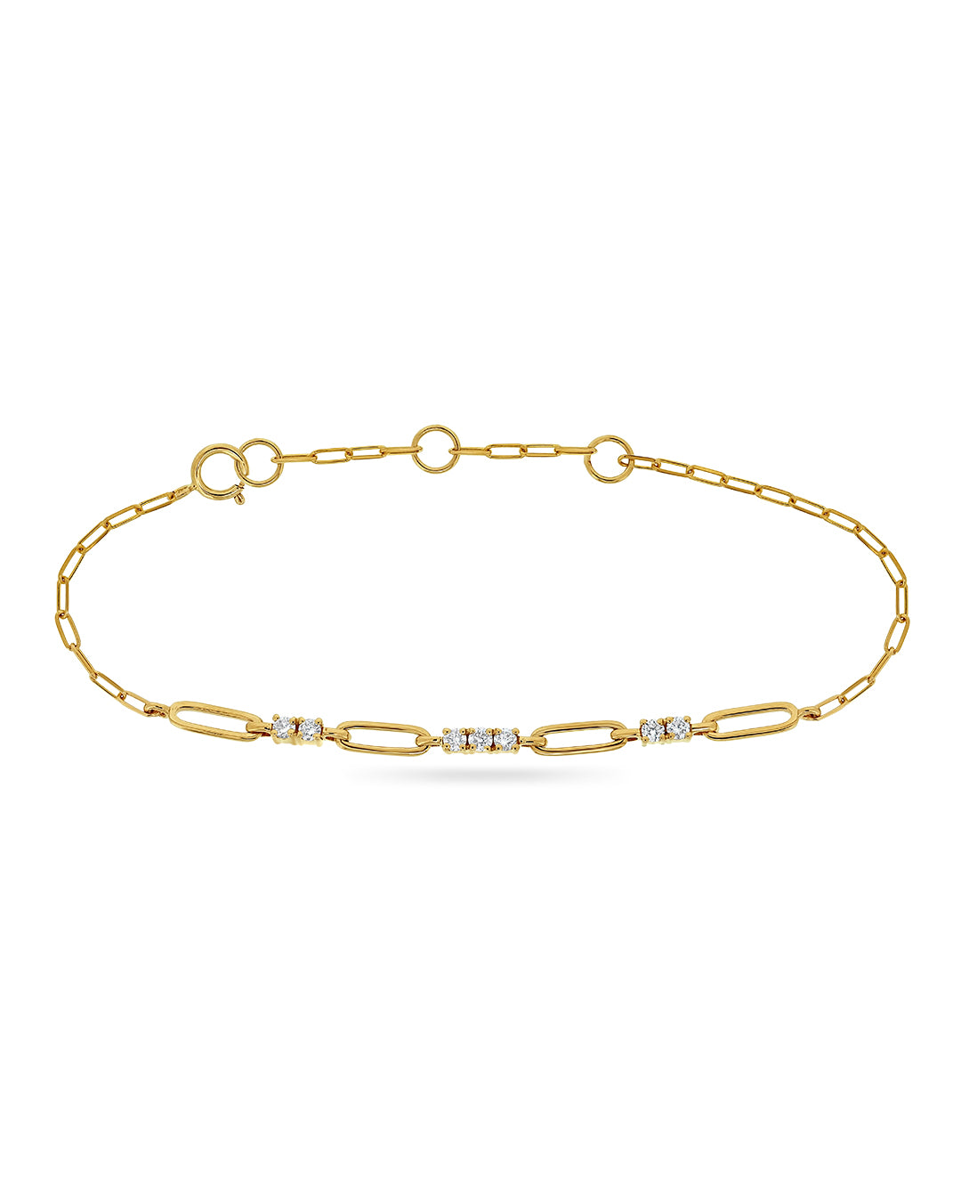 Ash Links Diamond Bracelet