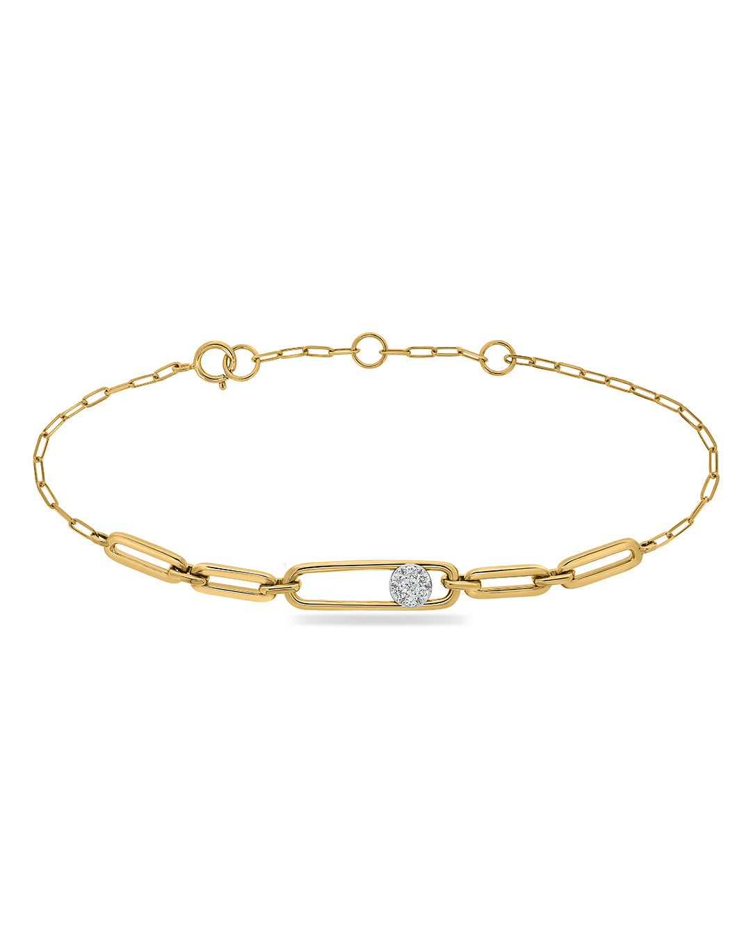 Wes Moving Diamond Bracelet
