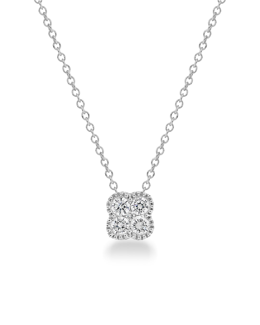 Joy Clover Diamond Necklace