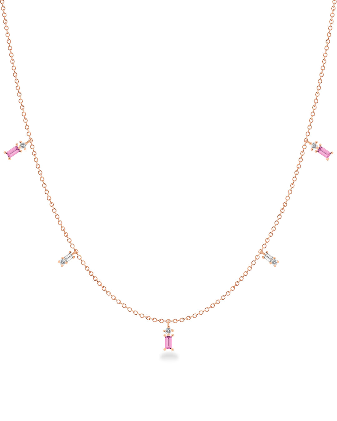 Gin Sapphire Choker Necklace