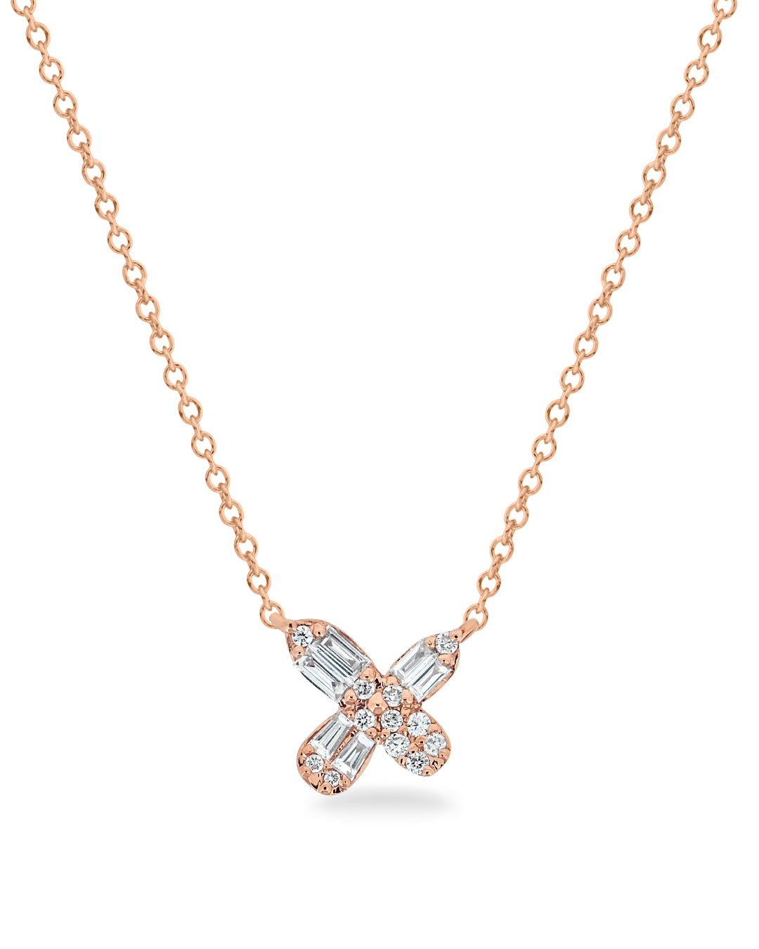 Sue Cross Diamond Necklace