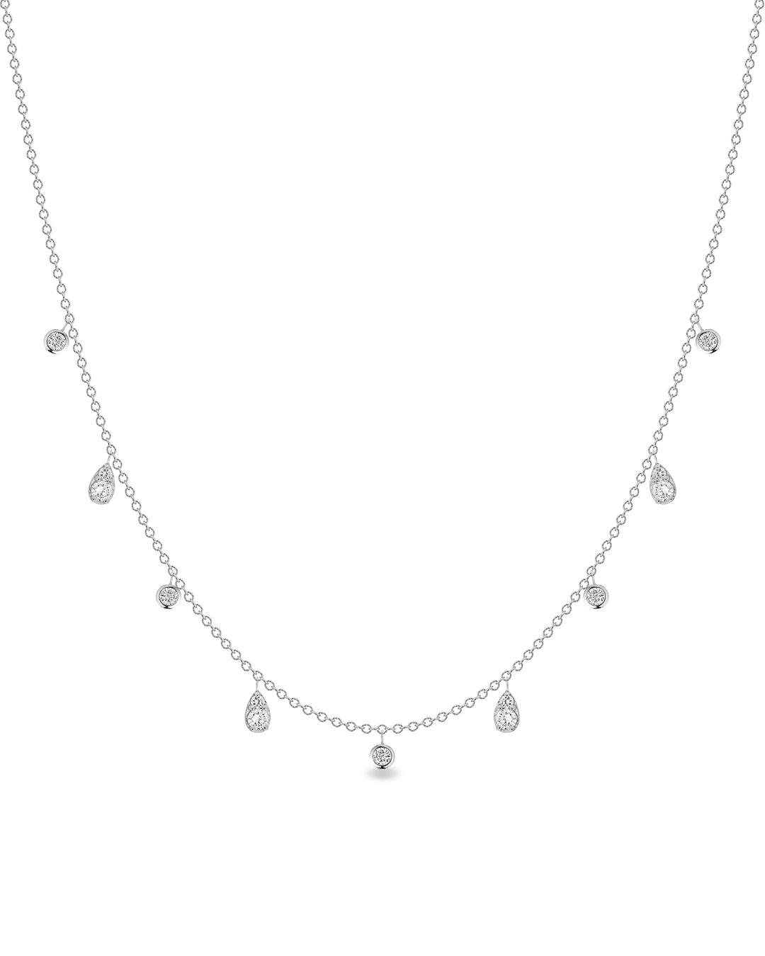 Noe Diamond Charm Necklace