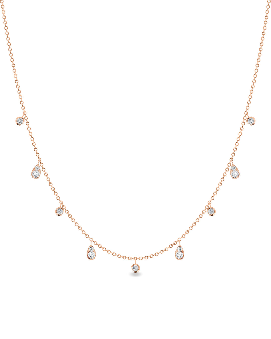 Noe Diamond Charm Necklace