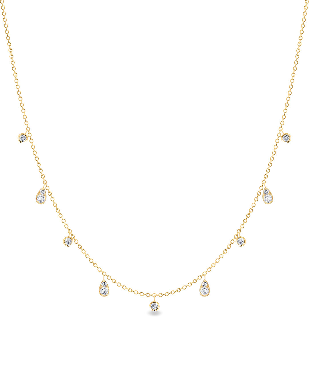 Noe Diamond Charm Necklace