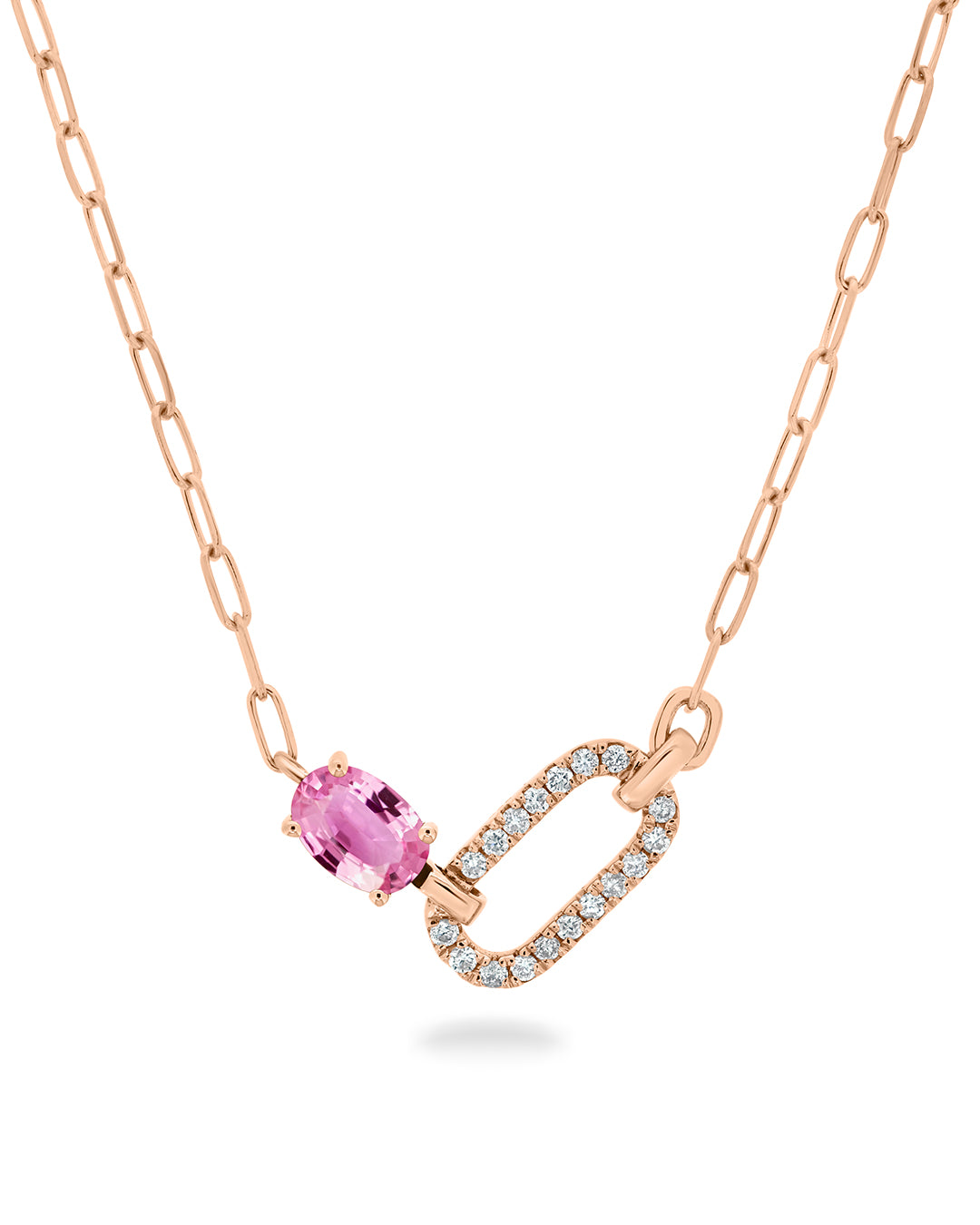 Lea Paperclip Necklace