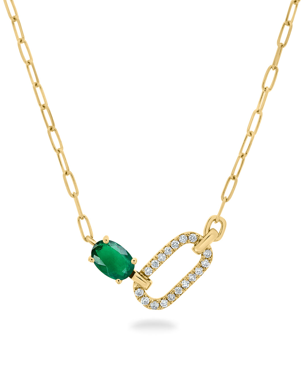 Lea Paperclip Necklace