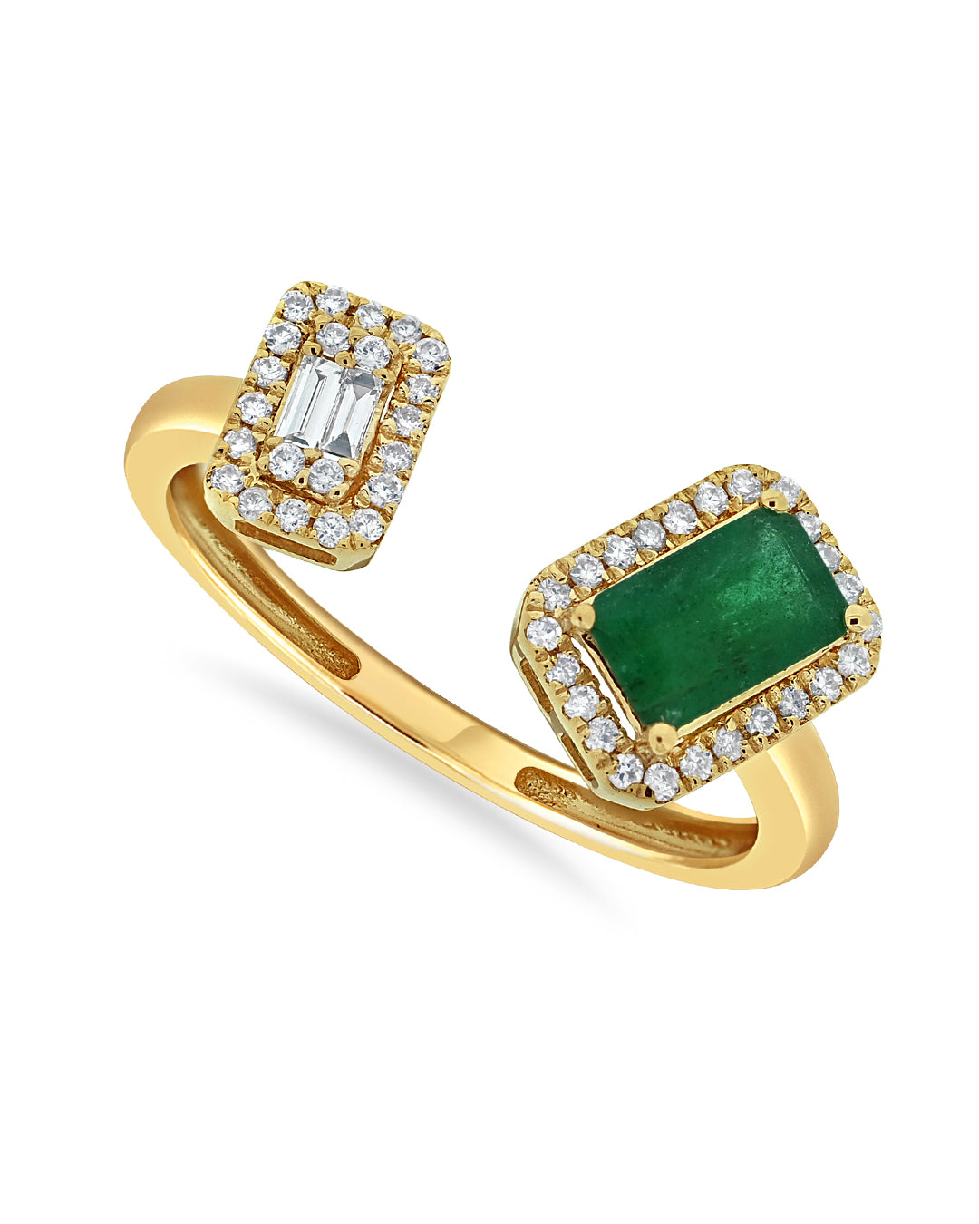 Gia Emerald Ring