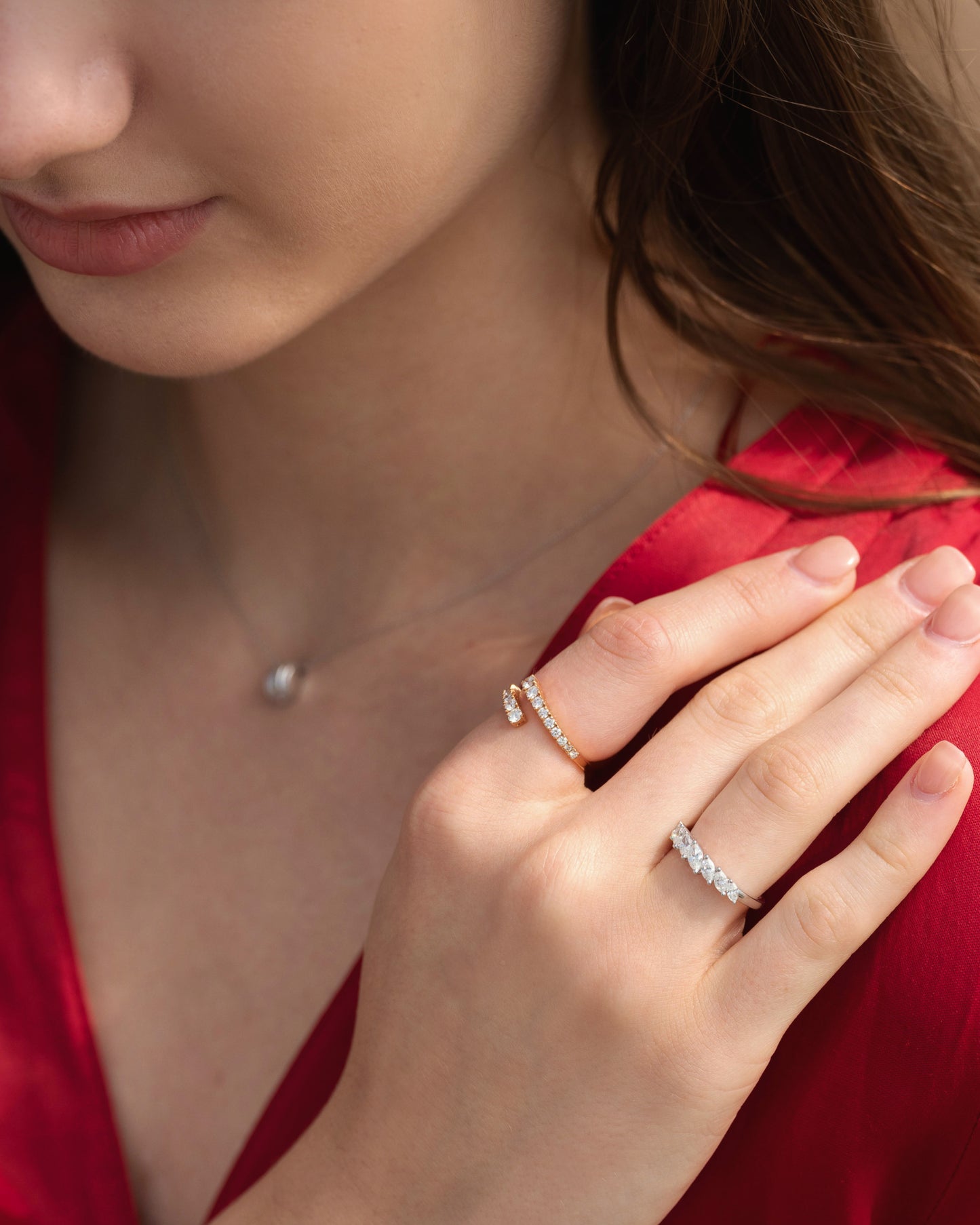 Mia Marquise Diamond Ring
