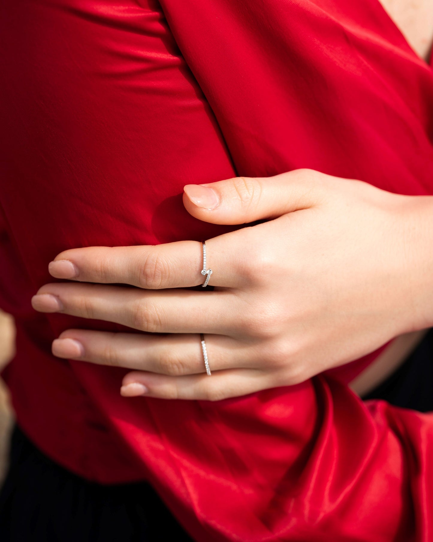 Ria Twin Diamond Ring