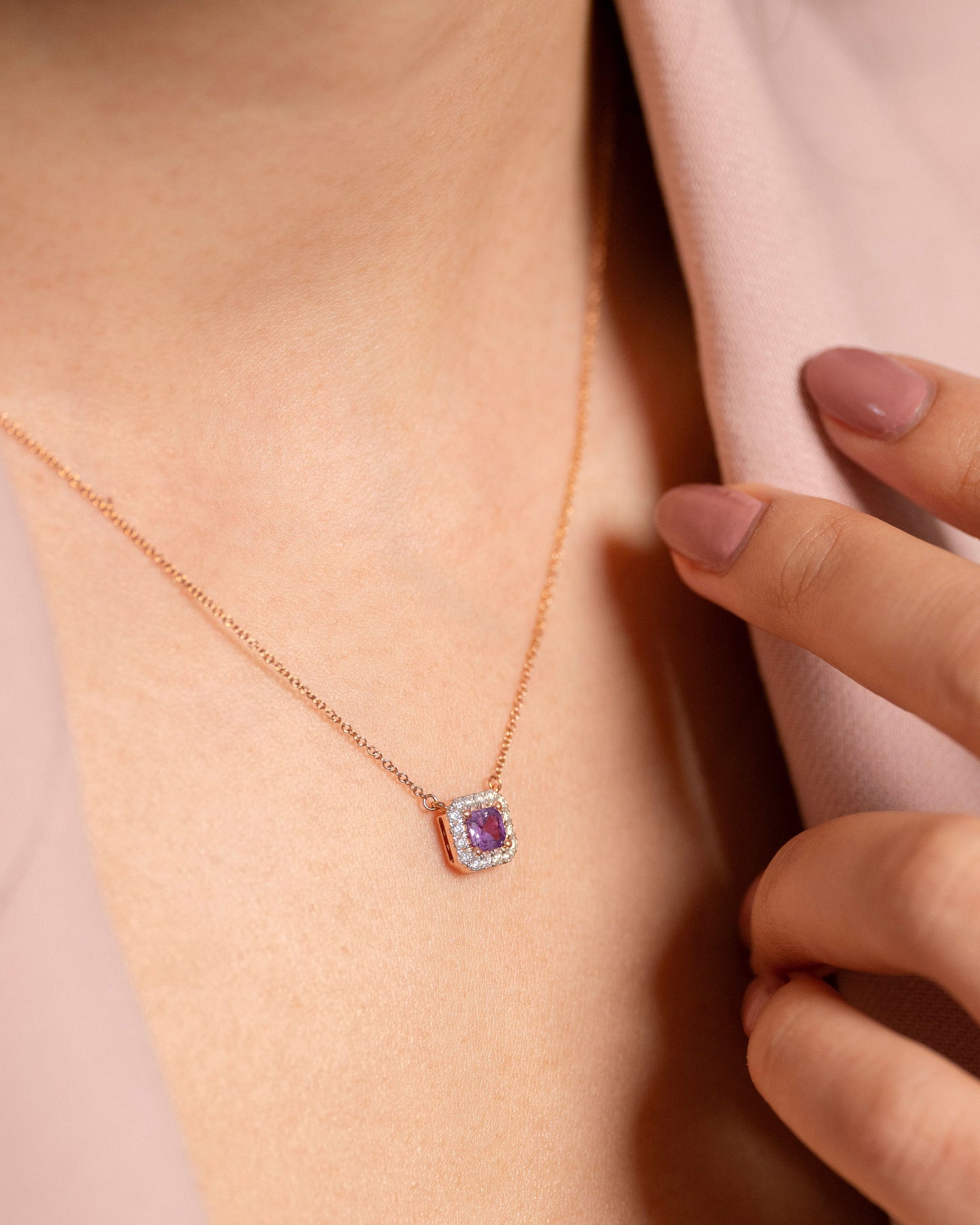 Ura Nan Vintage Sapphire Necklace