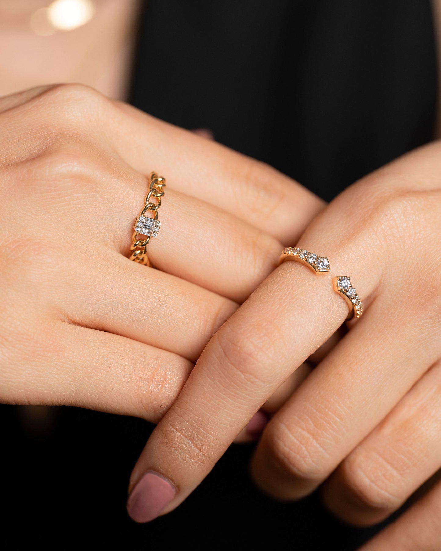 Yui Diamond Chain Ring