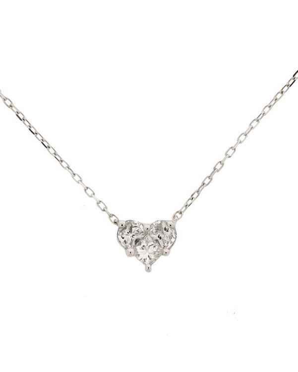 Xmas Special｜18K Dia Heart Necklace