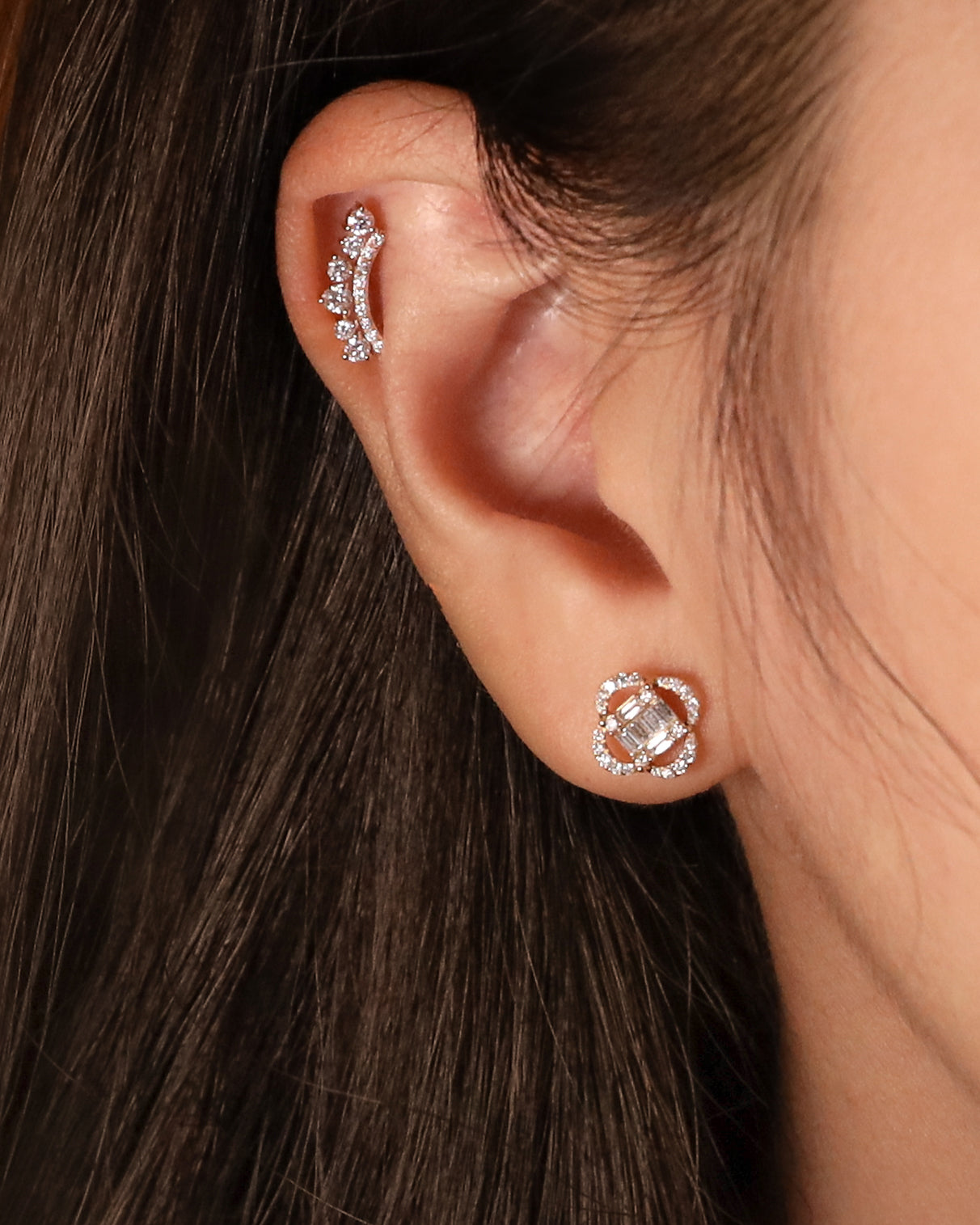 Sky Diamond Earring