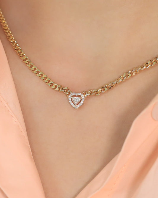 Qudrey Diamond Necklace