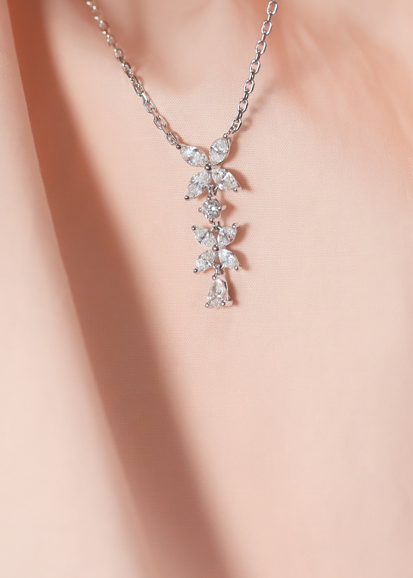 Aurora Diamond Necklace