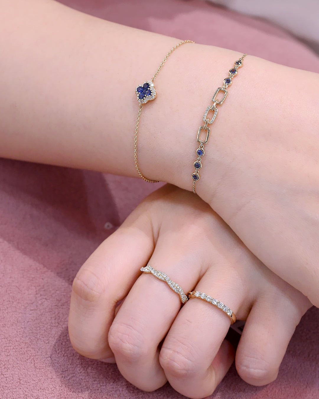 Daria Sapphire Diamond Bracelet