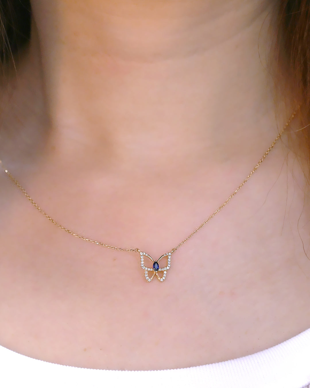 Leslie Sapphire Necklace