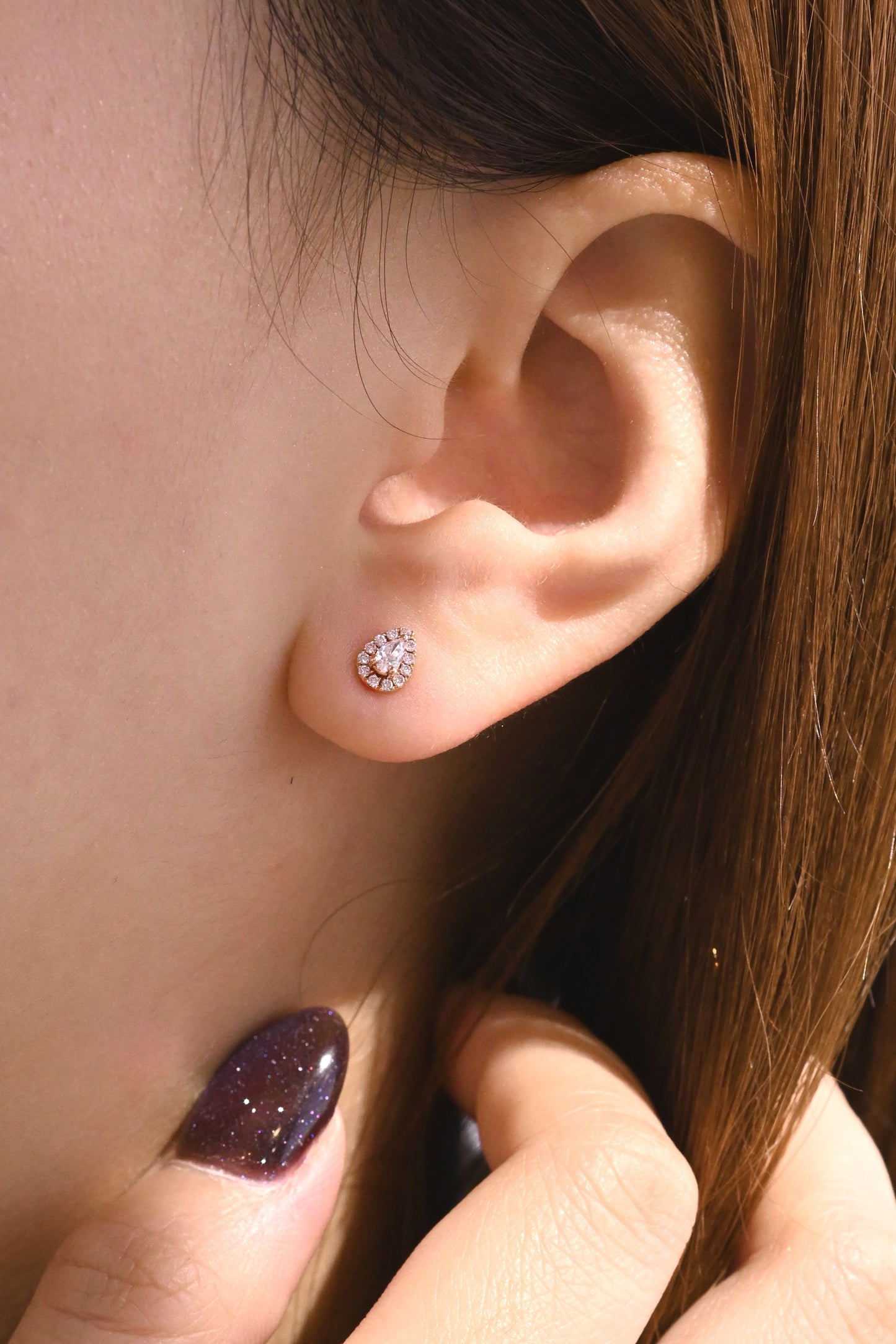 Xmas Special｜Ida Pear Diamond Earring