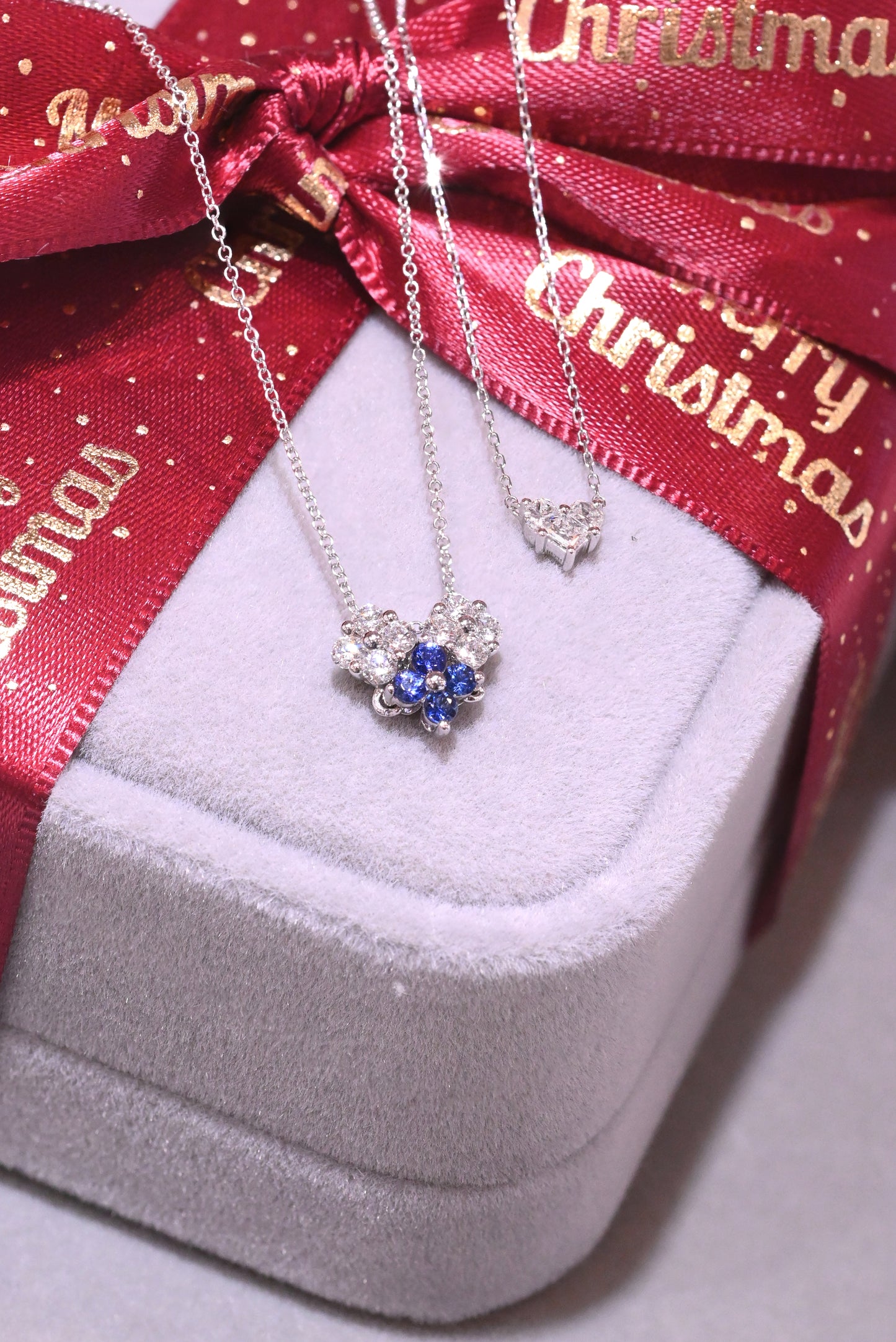Xmas Special｜18K Clarie Sapphire Necklace