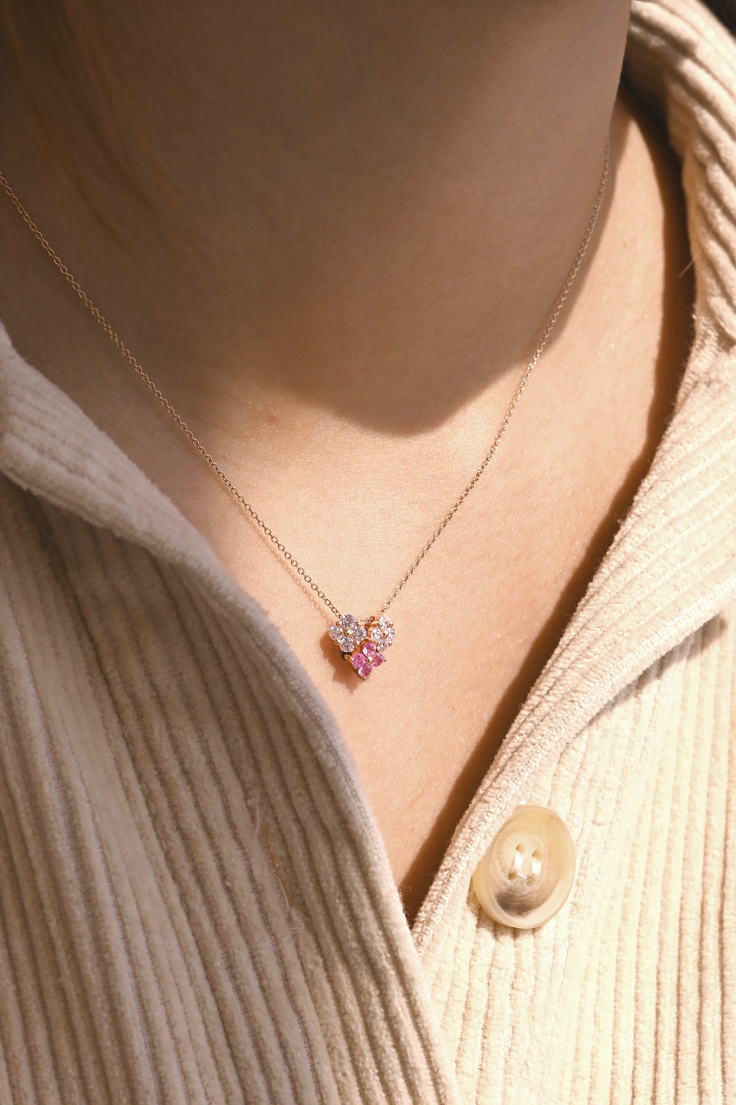 Xmas Special｜18K Clarie Sapphire Necklace