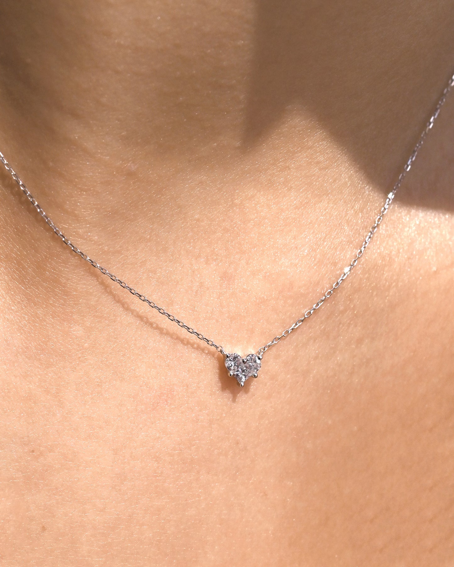 Xmas Special｜18K Dia Heart Necklace