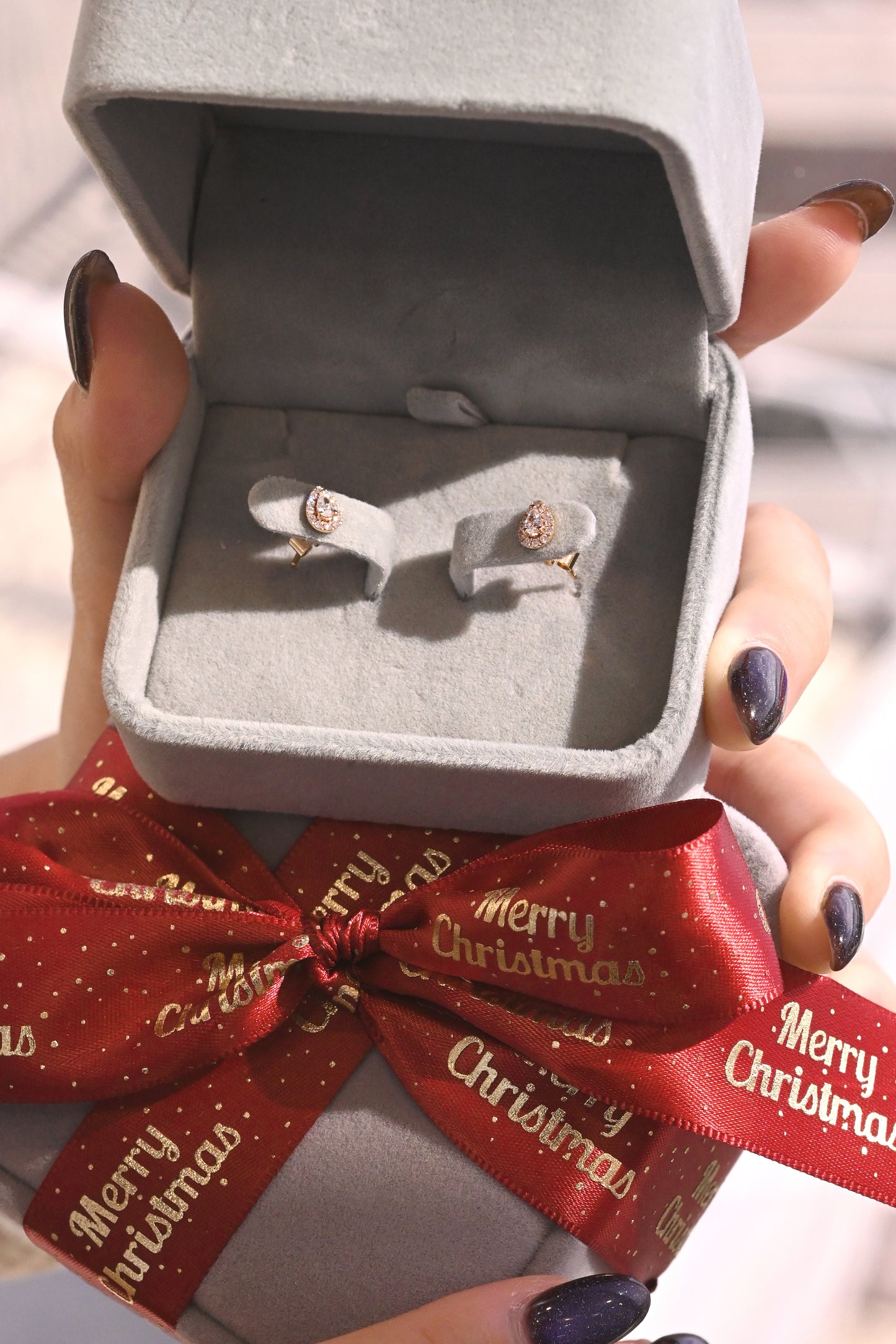 Xmas Special｜Ida Pear Diamond Earring