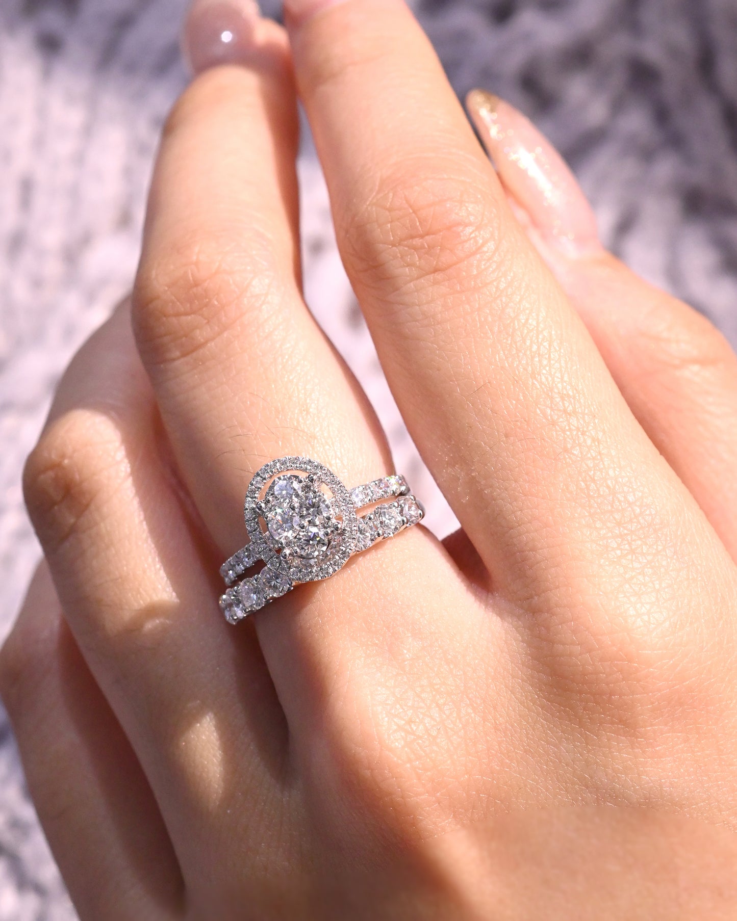 Blanche Diamond Ring