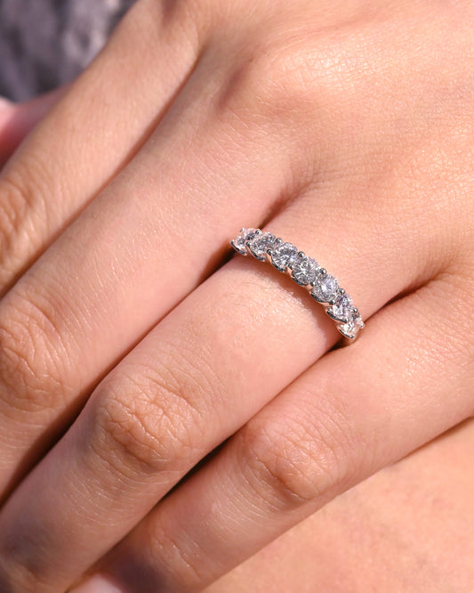 Carol Half Eternity Diamond Ring