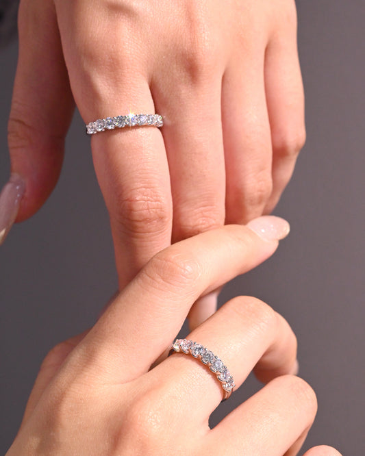 Reen Half Eternity Diamond Ring