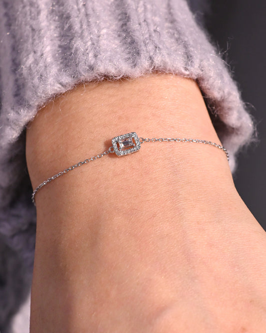 Aria Emerald-Cut Bracelet