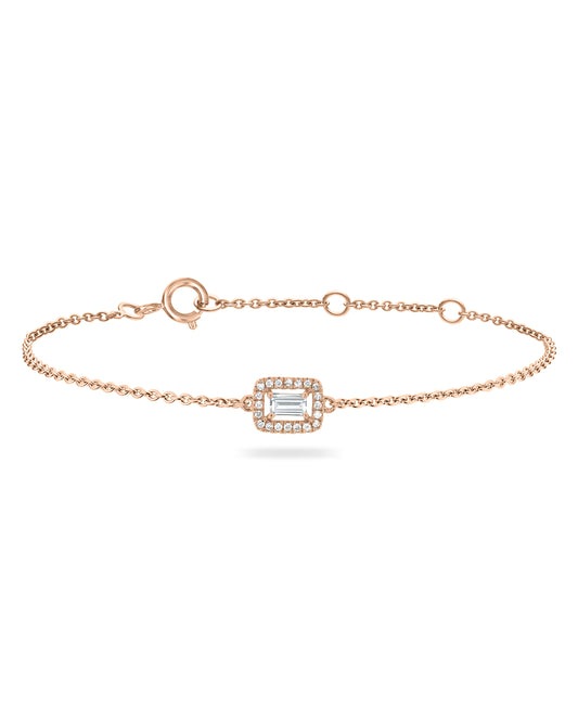 Aria Emerald-Cut Bracelet