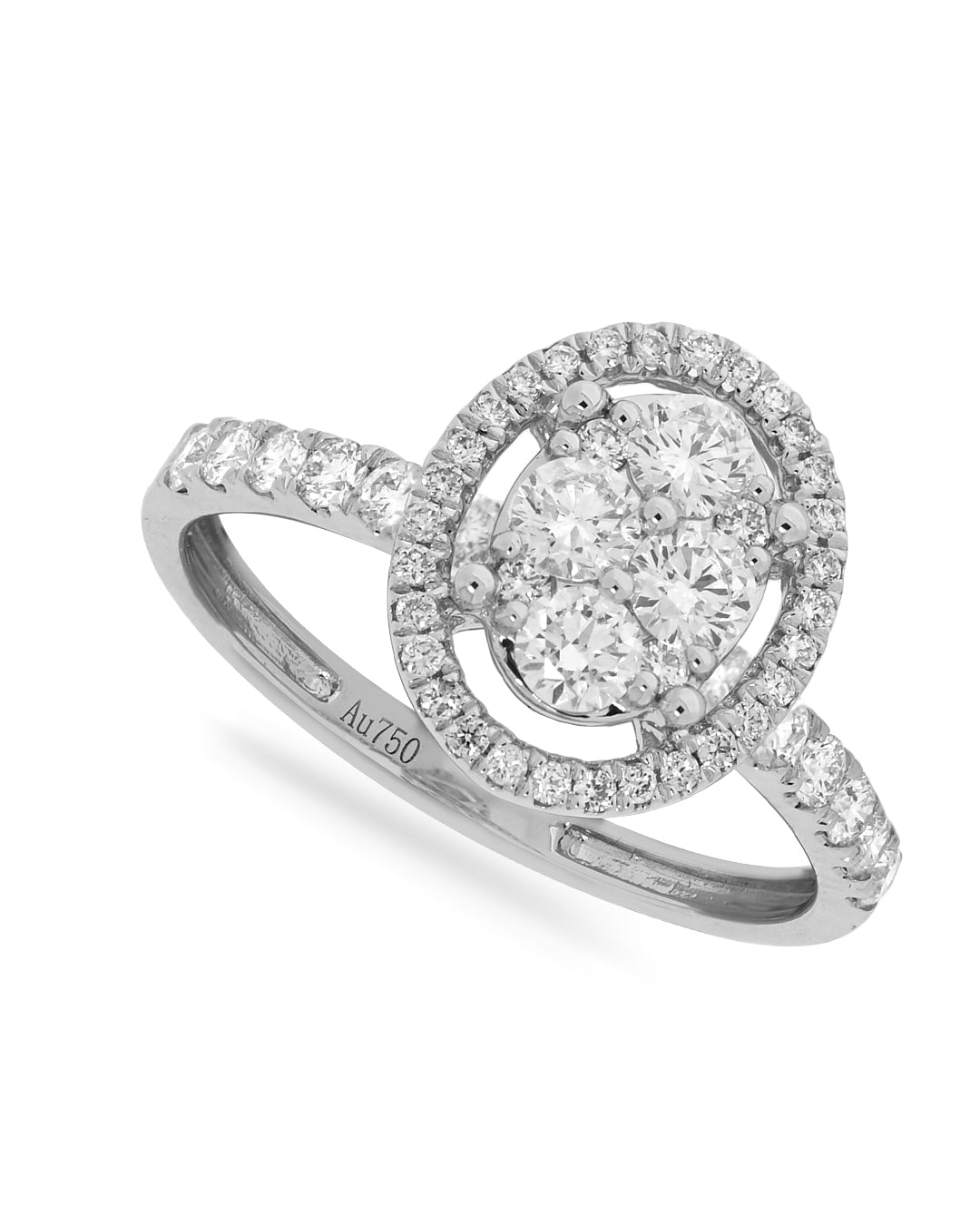 Blanche Diamond Ring