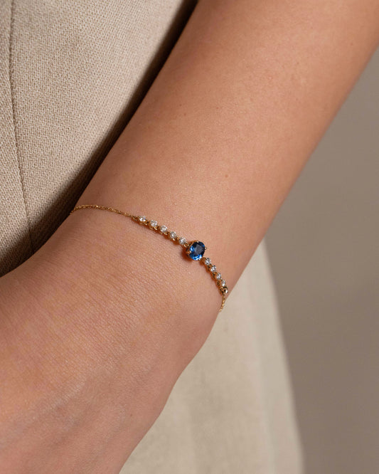 Aaliyah Dia & Gem Bracelet