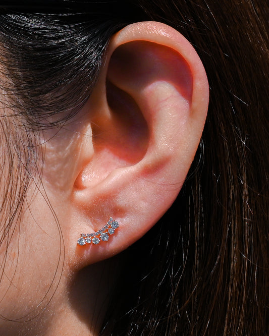 Sky Diamond Earring