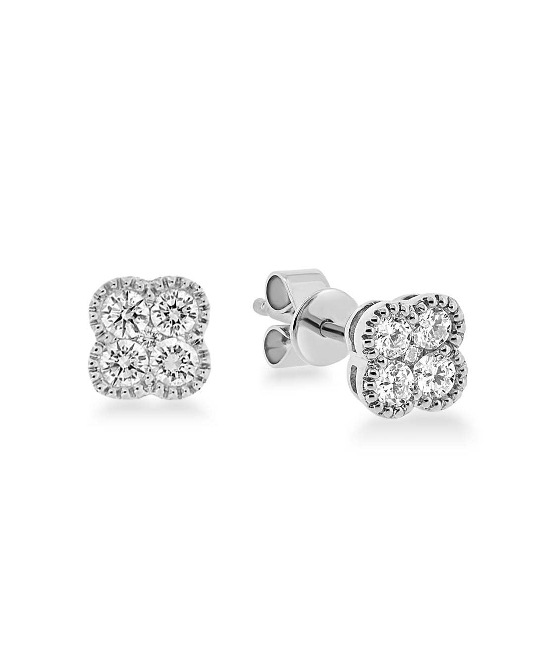 Joy Clover Diamond Earring