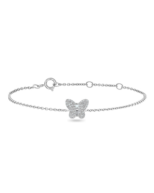Emy Butterfly Diamond Bracelet