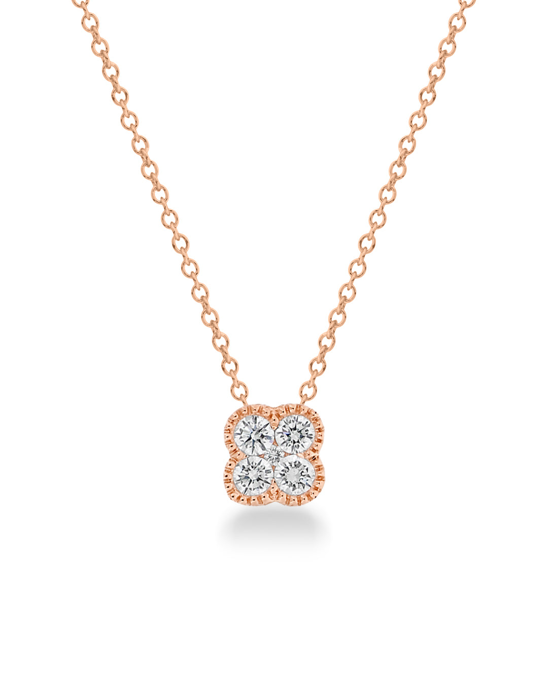 Joy Clover Diamond Necklace