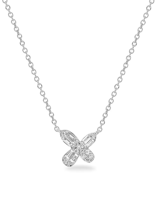 Sue Cross Diamond Necklace