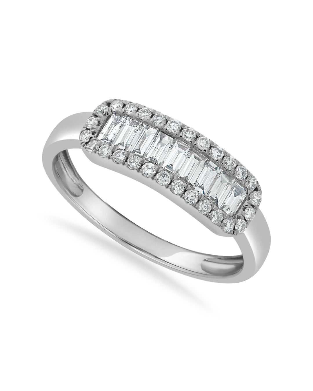 Roe Baguette Diamond Ring