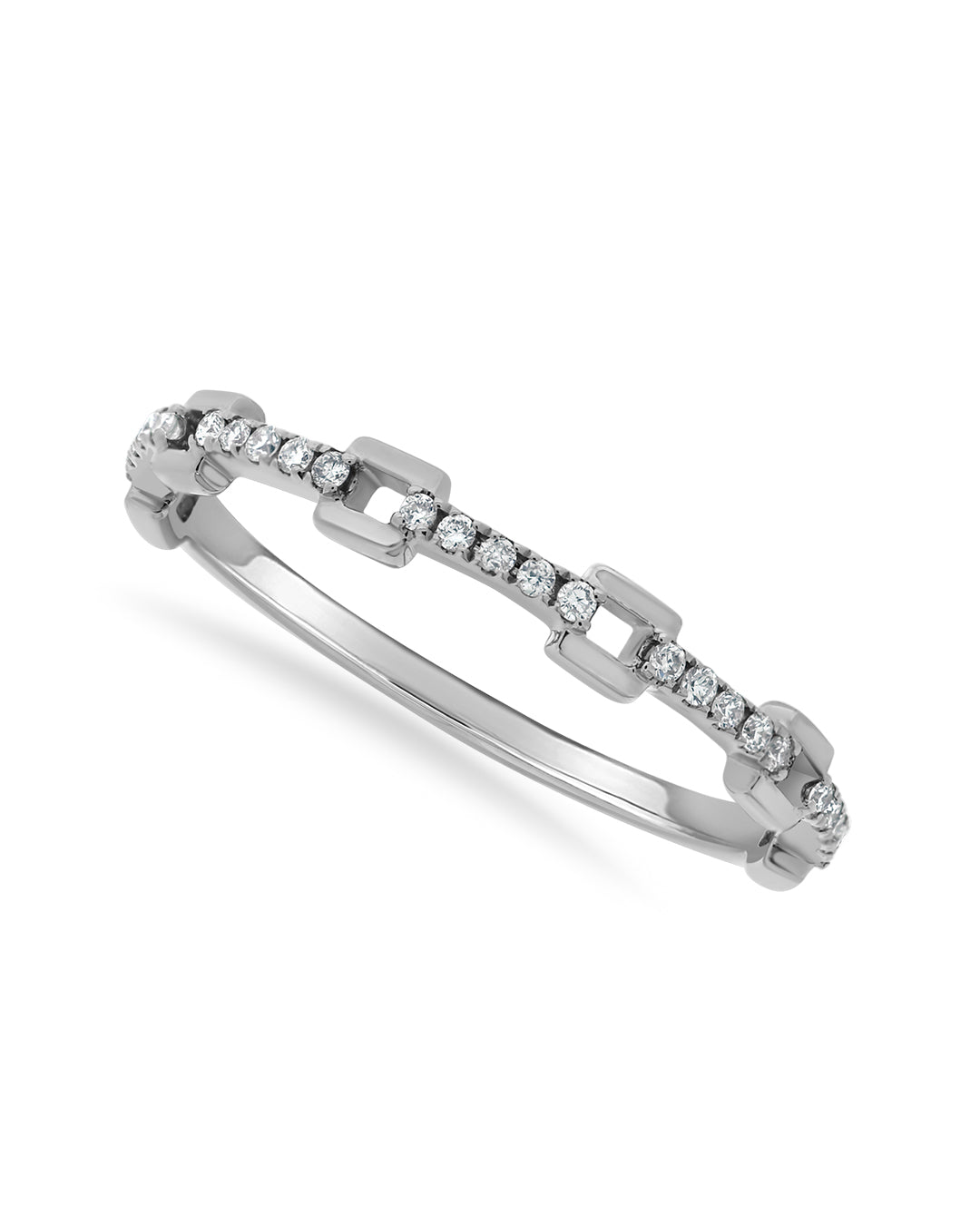 Len Chain Diamond Ring
