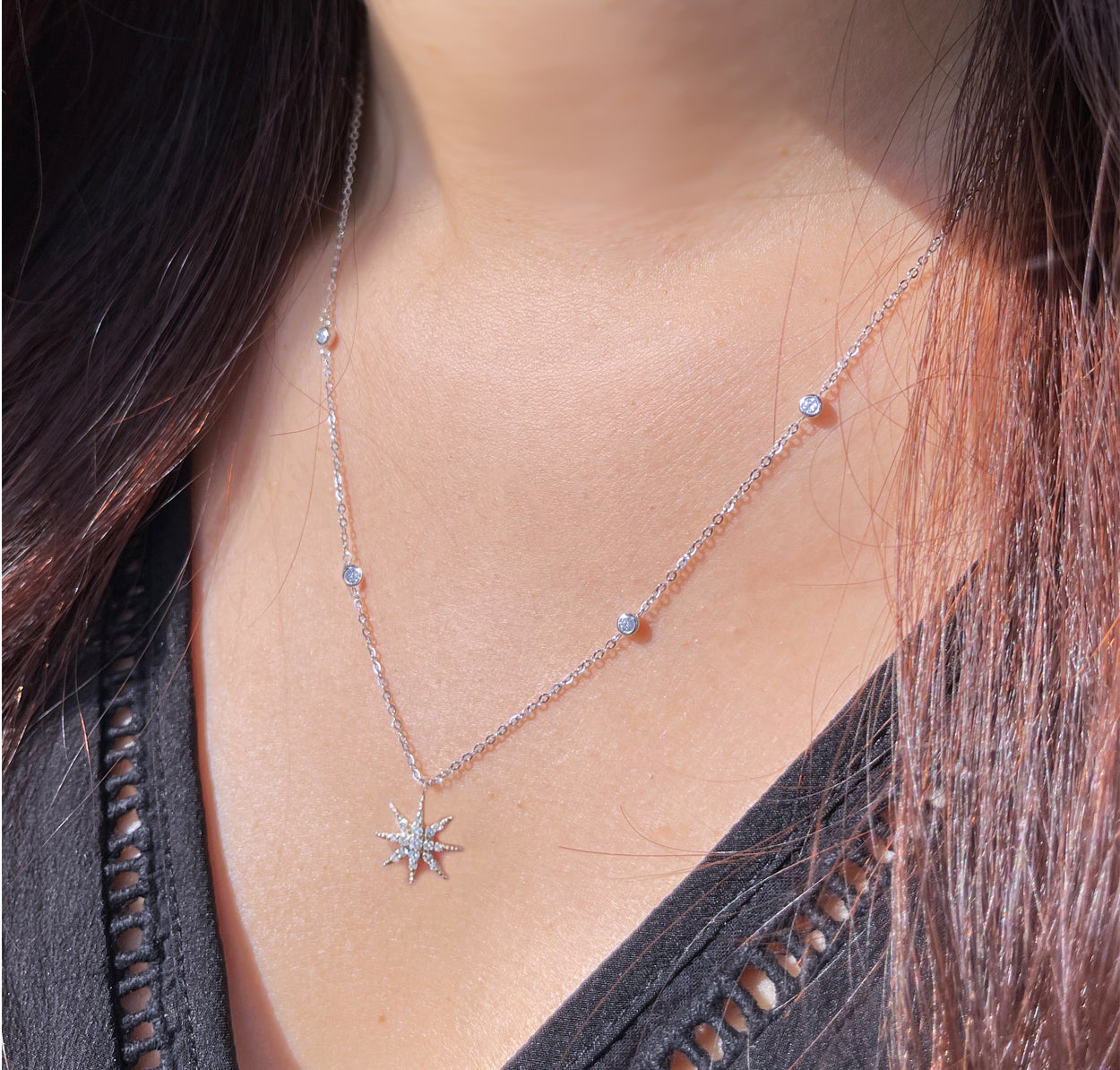 【Design Yours】Star Charms Choker